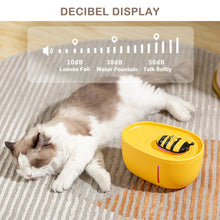 Load image into Gallery viewer, Bee Shape Cat Automatic Water Fountain 2L USB Electric Mute Cat Drinker Bowl Recirculate Filtering Drinker for Cats Pet Water Dispenser