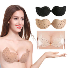 Load image into Gallery viewer, Silicone Push Up Bra Self Adhesive Strapless Invisible Bra Adhesive Breast Pasty Nu Bra Chest Paste Invisible Bra Nipple Pads