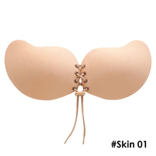 Load image into Gallery viewer, Silicone Push Up Bra Self Adhesive Strapless Invisible Bra Adhesive Breast Pasty Nu Bra Chest Paste Invisible Bra Nipple Pads