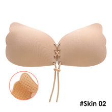 Load image into Gallery viewer, Silicone Push Up Bra Self Adhesive Strapless Invisible Bra Adhesive Breast Pasty Nu Bra Chest Paste Invisible Bra Nipple Pads