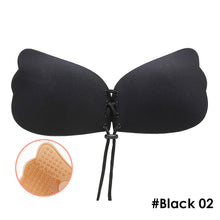 Load image into Gallery viewer, Silicone Push Up Bra Self Adhesive Strapless Invisible Bra Adhesive Breast Pasty Nu Bra Chest Paste Invisible Bra Nipple Pads