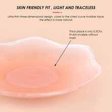 Load image into Gallery viewer, Women Solid Silicone Milk Paste Anti-glare Invisible Chest Paste Seamless Chest Paste Underwear Accessories Bra