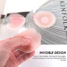 Load image into Gallery viewer, Women Solid Silicone Milk Paste Anti-glare Invisible Chest Paste Seamless Chest Paste Underwear Accessories Bra