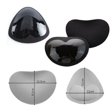 Load image into Gallery viewer, Women Invisible Bra Chest Pad Swimsuit Bikini Small Bust Thicker Breathable Sponge Push Up Bra Pad Invisible Paste Pad