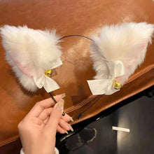 Load image into Gallery viewer, Cat Ears Headband Party Cosplay Hair Hoops Hair Accessories Bells Cute Sexy Hairband Women Ornament Head Band Lady Fashion Hair Accessories