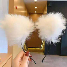 Load image into Gallery viewer, Cat Ears Headband Party Cosplay Hair Hoops Hair Accessories Bells Cute Sexy Hairband Women Ornament Head Band Lady Fashion Hair Accessories