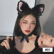 Load image into Gallery viewer, Cat Ears Headband Party Cosplay Hair Hoops Hair Accessories Bells Cute Sexy Hairband Women Ornament Head Band Lady Fashion Hair Accessories
