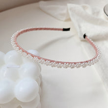 Load image into Gallery viewer, Women Elegant Full Pearls Simple Hairbands Sweet Headband Hair Hoops Holder Ornament Head Band Lady Fashion Hair Accessories