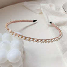 Load image into Gallery viewer, Women Elegant Full Pearls Simple Hairbands Sweet Headband Hair Hoops Holder Ornament Head Band Lady Fashion Hair Accessories