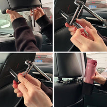 Load image into Gallery viewer, Car Seat Headrest Hook Auto Back Seat Hanger Storage Holder for Handbag Bags Coats Purse