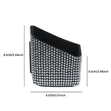 Load image into Gallery viewer, Car Storage Bag Hanging Glasses Luxury Crystal Phone Holder Storage Organizer Decor Bling Car Accessories Interior