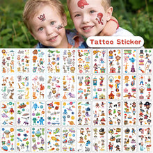 Load image into Gallery viewer, Children Waterproof Tattoo Stickers Cartoon Cute Funny Temporary Stickers Face Body Art Tattoo Stickers for Kids
