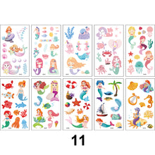 Load image into Gallery viewer, Children Waterproof Tattoo Stickers Cartoon Cute Funny Temporary Stickers Face Body Art Tattoo Stickers for Kids