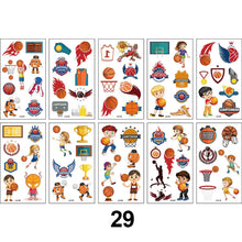 Load image into Gallery viewer, Children Waterproof Tattoo Stickers Cartoon Cute Funny Temporary Stickers Face Body Art Tattoo Stickers for Kids