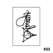 Load image into Gallery viewer, Small Fresh Tattoo Stickers Dark Waterproof Long Lasting Tattoo Stickers Body Art Tattoo For Women Men