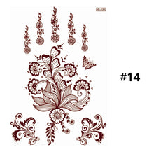 Load image into Gallery viewer, Vermillion Lace Tattoo Stickers Waterproof Long Lasting Tattoo Stickers Arm Leg Chest Body Art Tattoo For Women