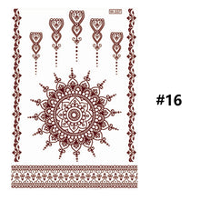 Load image into Gallery viewer, Vermillion Lace Tattoo Stickers Waterproof Long Lasting Tattoo Stickers Arm Leg Chest Body Art Tattoo For Women
