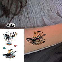 Load image into Gallery viewer, Small Fresh Cartoon Tattoo Stickers Waterproof Long Lasting Tattoo Stickers Temporary Body Art Tattoo Stickers For Women