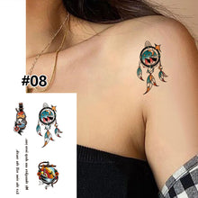 Load image into Gallery viewer, Small Fresh Cartoon Tattoo Stickers Waterproof Long Lasting Tattoo Stickers Temporary Body Art Tattoo Stickers For Women
