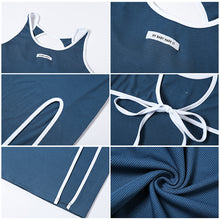 Load image into Gallery viewer, Leisure Sport Style Women New Simple Round Neck Spring Summer Sling Exposed Backless Slim Hem Slit Long Dress