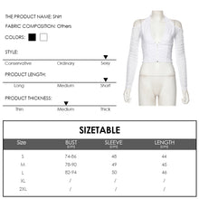 Load image into Gallery viewer, Sexy Open-back Slim Fit Mesh See Through Halterneck Off-shoulder Cardigan Summer Strapless V-neck Low Cut Crop Tops