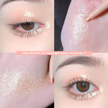 Load image into Gallery viewer, High-gloss Repair Stick Lying Silkworm Shadow Pen Natural Brightening Concealer Three-dimensional Double-eyed Lying Silkworm Pen