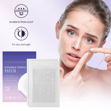 Load image into Gallery viewer, 72pcs/bag Invisible Acne Pimple Patch Mask Skincare Blemish Spot Concealer Remover Pimple Patches Stickers Masks Beauty Health