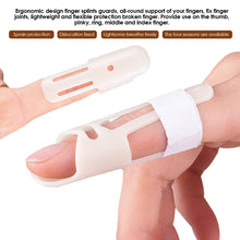Load image into Gallery viewer, Mallet Finger Splints Brace Protector Adjustable Broken Fingers Joint Stabilizer Straightening Arthritis Knuckle