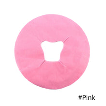Load image into Gallery viewer, 100Pcs Disposable Massage Table Sheets Headrest Pads Face Pillow Cover Cushion Cover Massage Face Cradle Table Head Rest Cover