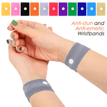 Load image into Gallery viewer, Sports Safety Wristbands Wrist Support Carsickness Seasick Anti Motion Sickness Wrist Bands Anti Nausea Wristbands