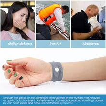 Load image into Gallery viewer, Sports Safety Wristbands Wrist Support Carsickness Seasick Anti Motion Sickness Wrist Bands Anti Nausea Wristbands