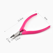 Load image into Gallery viewer, Nail Art Cuticle Nippers Cutter Pliers Silicone Handle Dead Skin Remover Manicure Clipper Scissor Pedicure Fingernail Trimming Tool