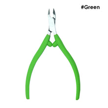 Load image into Gallery viewer, Nail Art Cuticle Nippers Cutter Pliers Silicone Handle Dead Skin Remover Manicure Clipper Scissor Pedicure Fingernail Trimming Tool