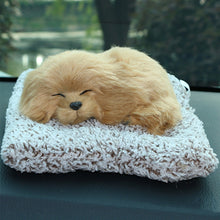 Load image into Gallery viewer, Cute Plush Simulation Sleeping Cats Dogs Car Dashboard Ornaments Decor Automobiles Decoration Interior Gift Auto Accessories