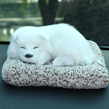 Load image into Gallery viewer, Cute Plush Simulation Sleeping Cats Dogs Car Dashboard Ornaments Decor Automobiles Decoration Interior Gift Auto Accessories