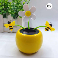 Load image into Gallery viewer, Cute Car Accessorie Auto Swing Solar Sunflower Pendant Auto Car Decoration Ornaments Birthday Gift Car Home Decoraction