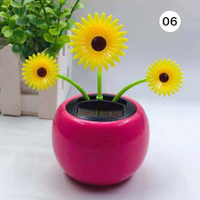Load image into Gallery viewer, Cute Car Accessorie Auto Swing Solar Sunflower Pendant Auto Car Decoration Ornaments Birthday Gift Car Home Decoraction