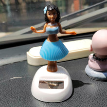 Load image into Gallery viewer, Solar Automatic Swing Dancing Doll Jewelry Ornaments Doll Figurines Miniature Girl Car Creative Ornaments Car Home Decoration
