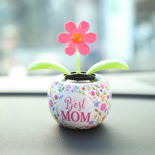 Load image into Gallery viewer, Cute Car Accessorie Auto Swing Solar Sunflower Pendant Auto Car Decoration Ornaments Birthday Gift Car Home Decoraction