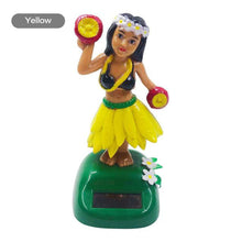 Load image into Gallery viewer, Solar Shaking Head Swinging Hawaii Girls Car Decoration Dancing Doll Car Accessories Solar Power Toy Car Ornament Car-styling