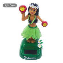 Load image into Gallery viewer, Solar Shaking Head Swinging Hawaii Girls Car Decoration Dancing Doll Car Accessories Solar Power Toy Car Ornament Car-styling