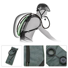Load image into Gallery viewer, TPU Folding Water Bag with Drinking Tube 3L Hydration Backpack Water Bag Pouch Rucksack for Outdoor Running Hiking Climbing