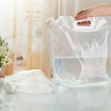 Load image into Gallery viewer, 5/10L Folding Portable Water Bag Sports Storage Container Jug Bottle Outdoor Travel Camping Folding Water Bag with Handle