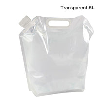 Load image into Gallery viewer, 5/10L Folding Portable Water Bag Sports Storage Container Jug Bottle Outdoor Travel Camping Folding Water Bag with Handle