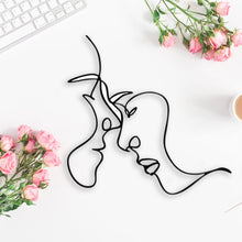 Load image into Gallery viewer, Acrylic Abstract Minimalist Art Lady Face Cake Topper Girl Happy Birthday Cake Decoration Wedding Cake Toppers Party Supplies