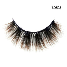 Load image into Gallery viewer, 1 Pair False Eyelashes Handmade Messy Cross Thick Natural Fake EyeLashes Professional Makeup Tips Long Eye Lashes
