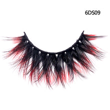 Load image into Gallery viewer, 1 Pair False Eyelashes Handmade Messy Cross Thick Natural Fake EyeLashes Professional Makeup Tips Long Eye Lashes