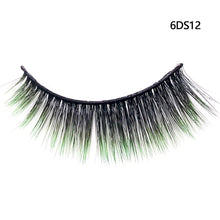 Load image into Gallery viewer, 1 Pair False Eyelashes Handmade Messy Cross Thick Natural Fake EyeLashes Professional Makeup Tips Long Eye Lashes