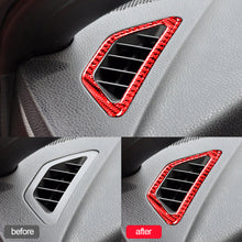 Load image into Gallery viewer, 2Pcs Carbon Fiber Interior Trim Sticker For Subaru BRZ Toyota 86 Air Outlet Dashboard Vent Cover Interior Mouldings Accessories