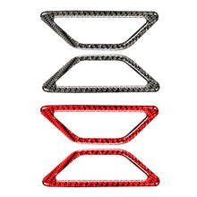 Load image into Gallery viewer, 2Pcs Carbon Fiber Interior Trim Sticker For Subaru BRZ Toyota 86 Air Outlet Dashboard Vent Cover Interior Mouldings Accessories